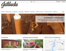 Tablet Screenshot of juthbacka.fi